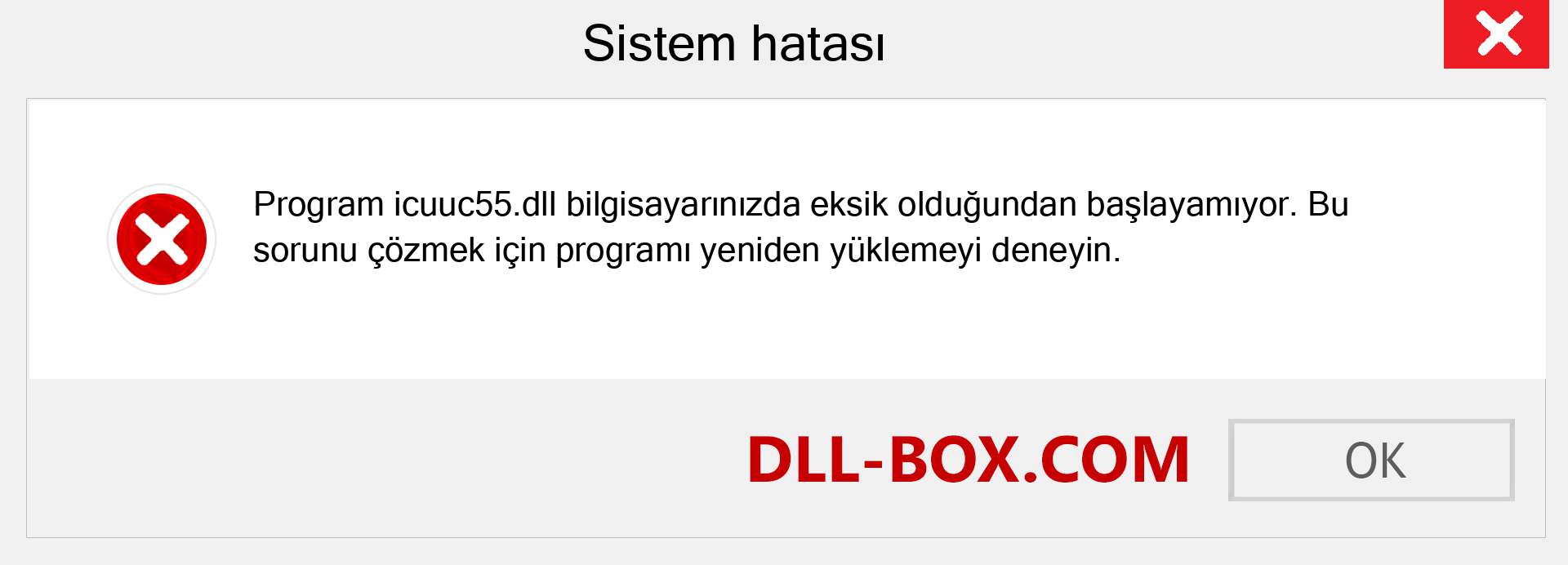 icuuc55.dll dosyası eksik mi? Windows 7, 8, 10 için İndirin - Windows'ta icuuc55 dll Eksik Hatasını Düzeltin, fotoğraflar, resimler